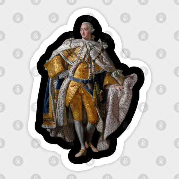 King George III Sticker by RoyalCougar